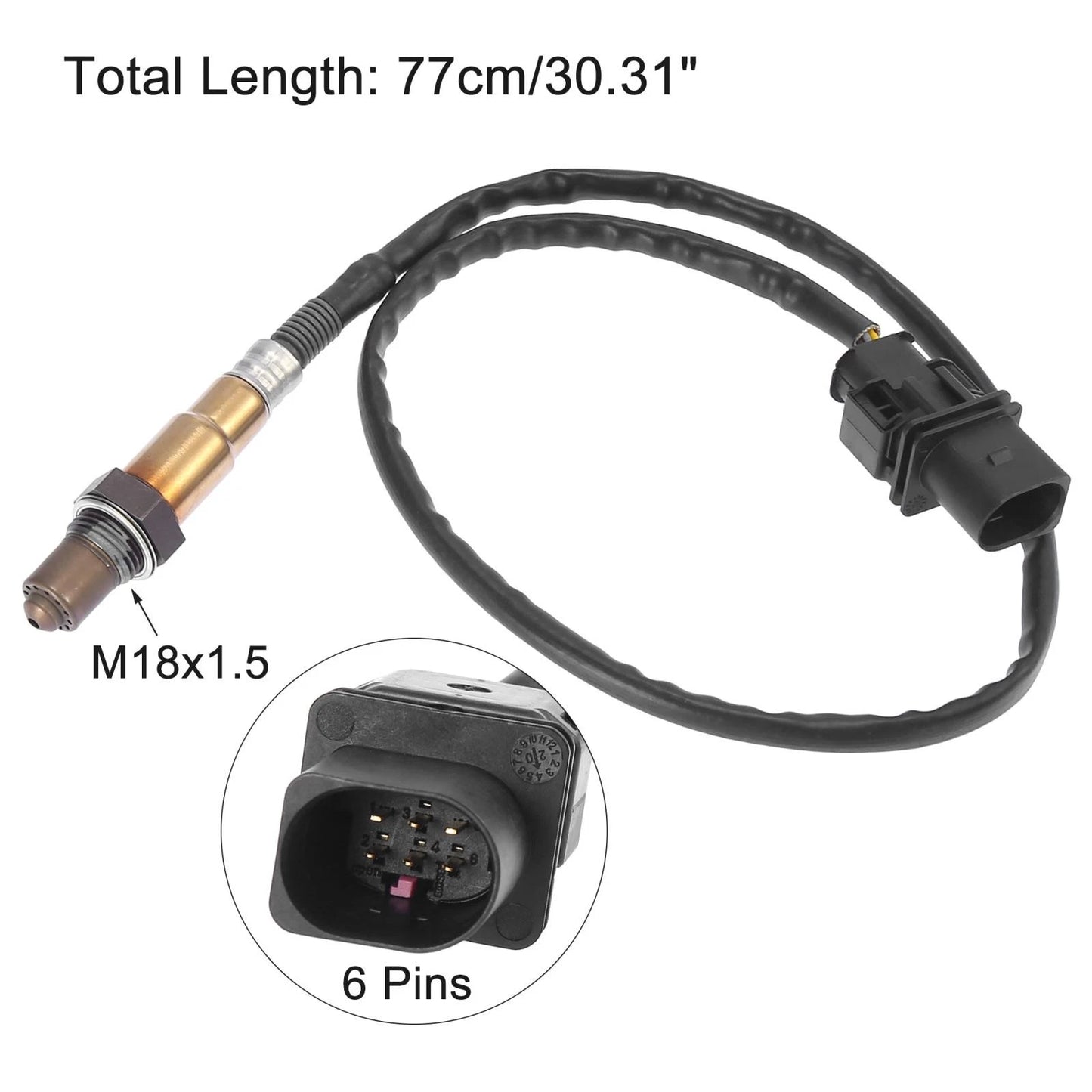 Oxygen Sensor for Ford F-150 2011-2014 - Air Fuel Ratio O2 Sensor 2 x