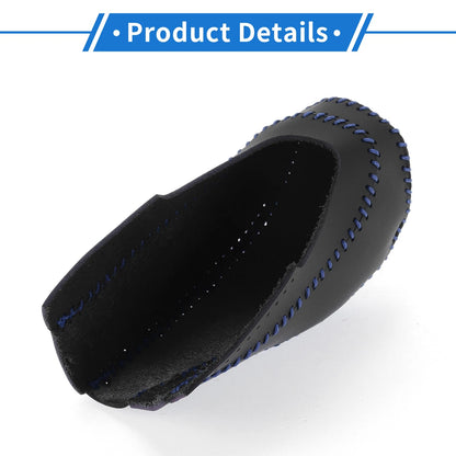 Gear Shift Knob Cover for Chevrolet Cruze (2011-2015) Black Carbon Fiber Blue