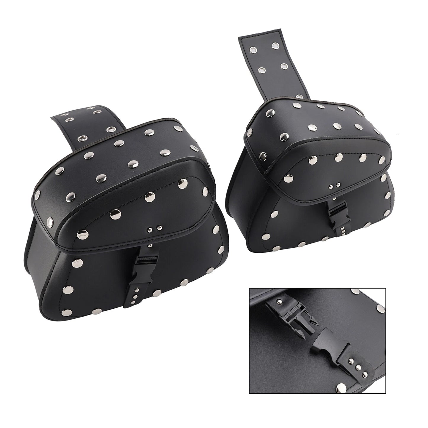 22L Universal Black Side Bag for Motorcycles (2020-2023)