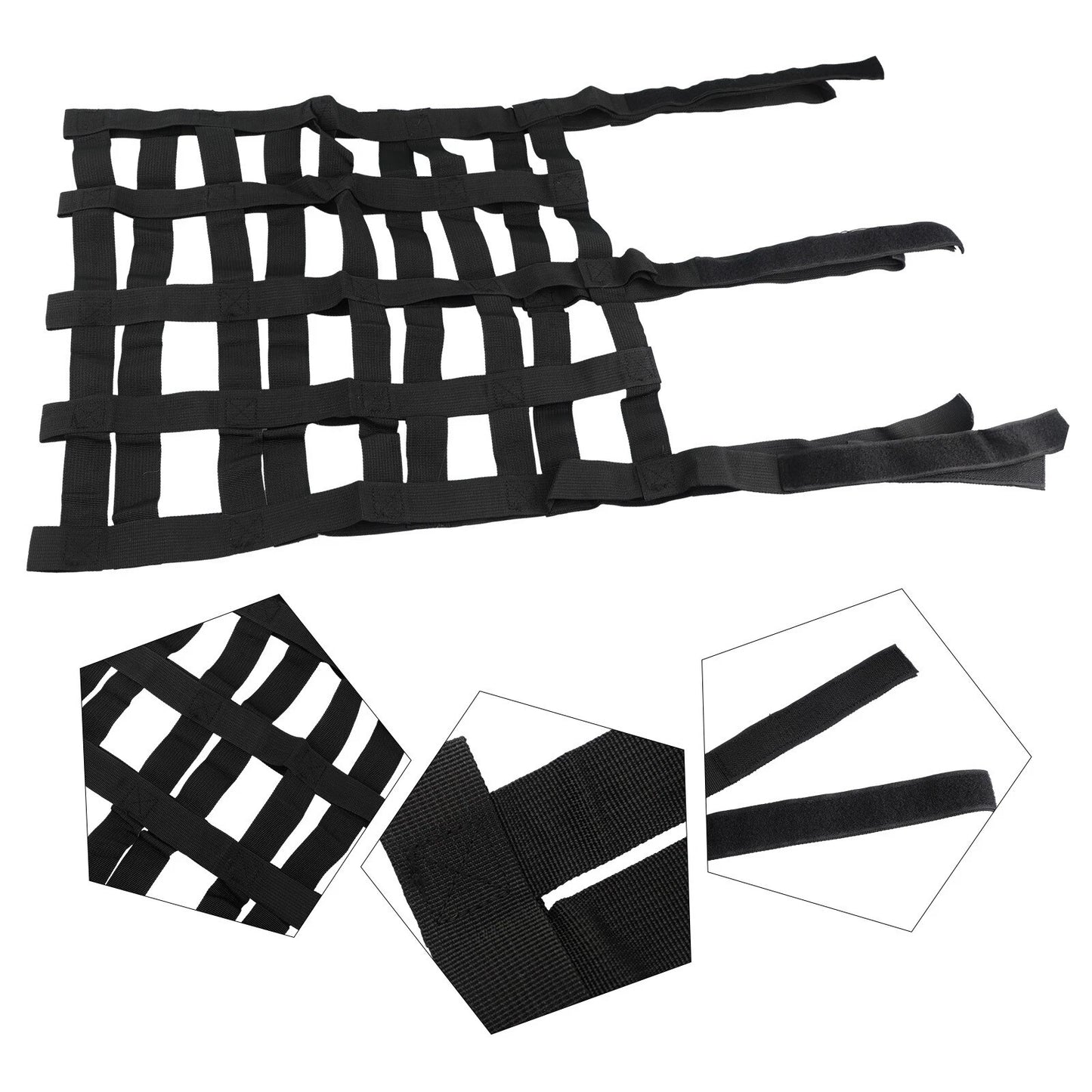 Net Cargo Storage Organizer for Jeep Wrangler
