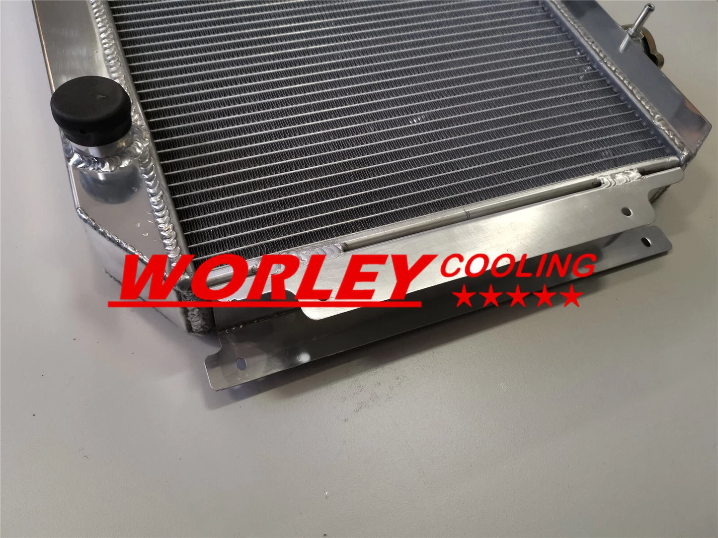 3 Row Alloy Radiator & 12" Fans for Holden Kingswood HQ-HZ (1971-1980)