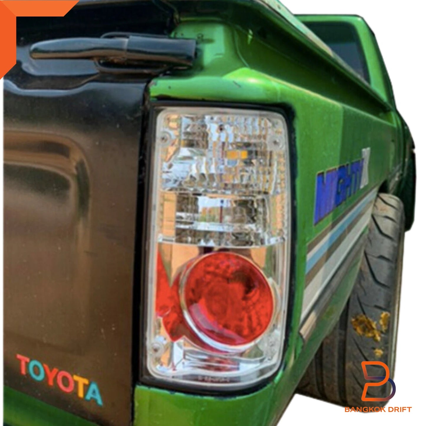 Clear Tail Light Lens for Toyota Hilux Ute LN85 LN105 LN106 (1988-1996)