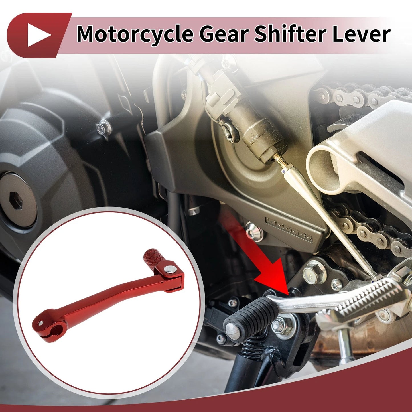 Shifter Lever / Folding Motorcycle Gear / for Honda XR50