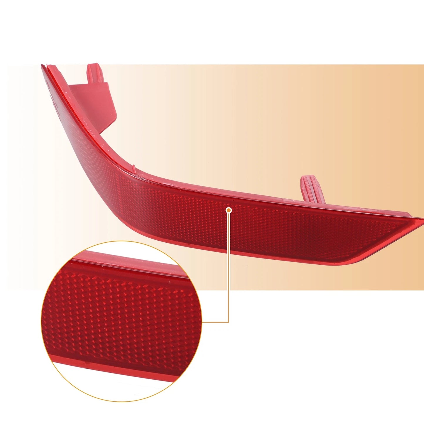 Rear Left Bumper Reflector Light Cover for Nissan Rogue (2014-2020)