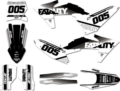 Rebel Style Decals Custom Sticker Kit for KTM SX 125 (2023-2024)