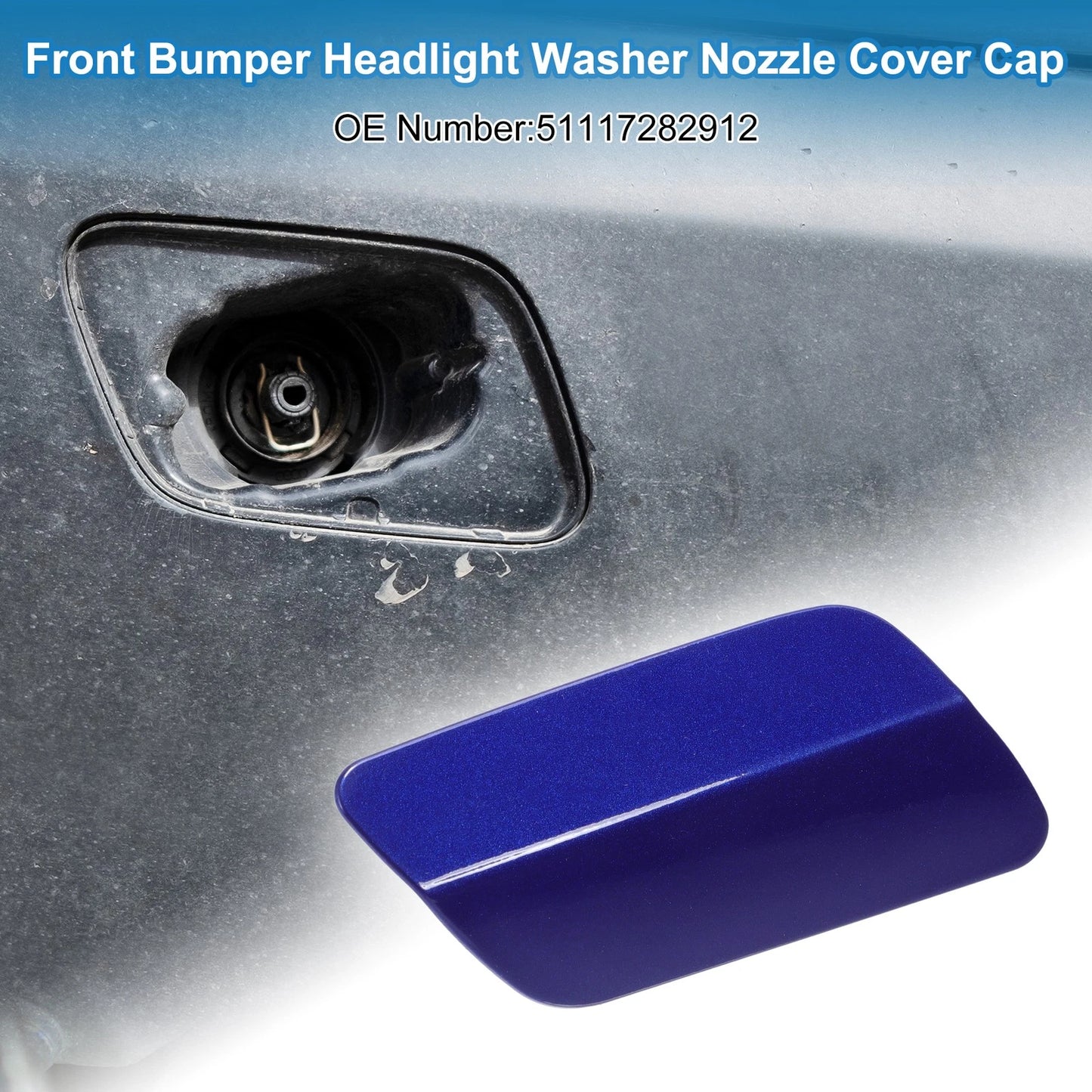 Front Right Washer Nozzle Cover for BMW 640i (2012-2015)
