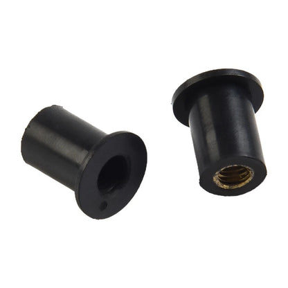 Windscreen Bolt M5x16mm Screws Set for M5 Rubber Nuts Anodized Aluminum