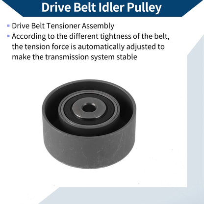Drive Belt Idler Pulley for Chevrolet Sonic (2012 - 2018)