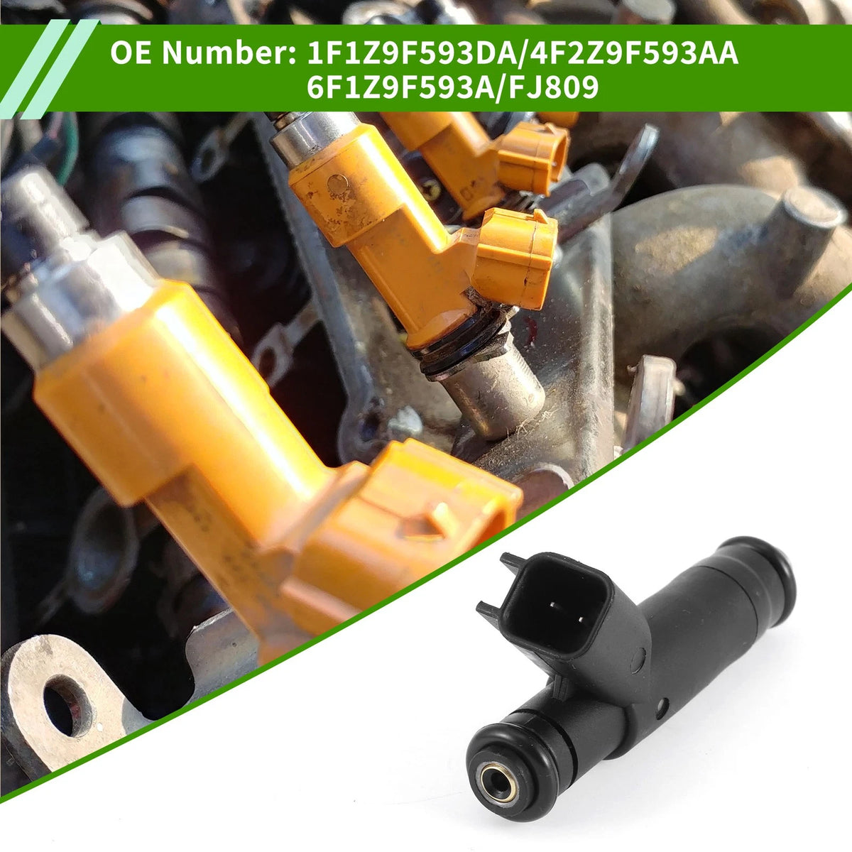 Fuel Injector for Ford Freestar 3.9L 4.2L (2004-2005) - 1 x Fuel Nozzle