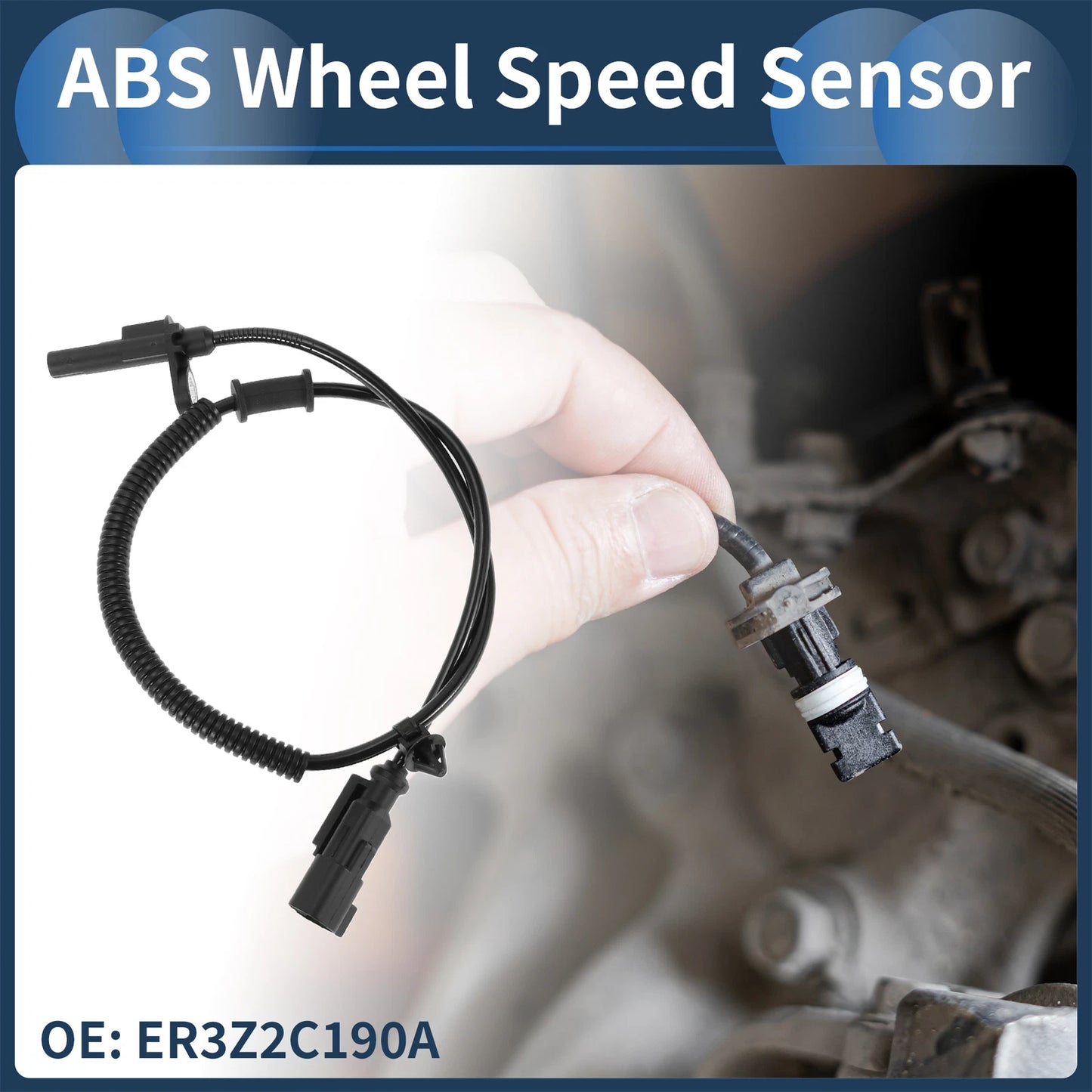 ABS Wheel Speed Sensor for Ford Mustang Rear (2015-2023)