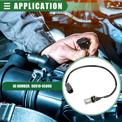 Engine Crankshaft Position Sensor for Toyota Supra ABS Black