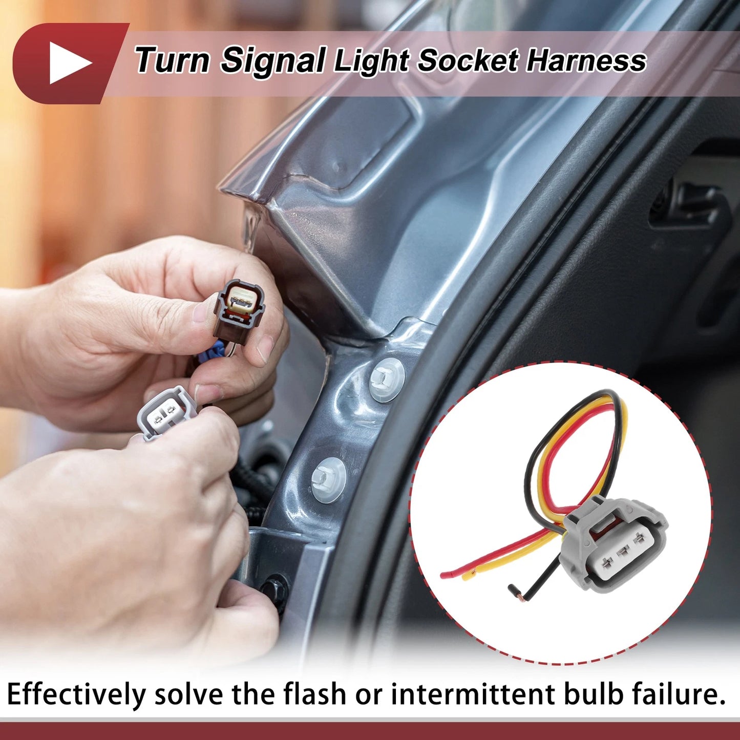 Turn Signal Light Socket Wiring for Toyota Avalon (2013-2017)