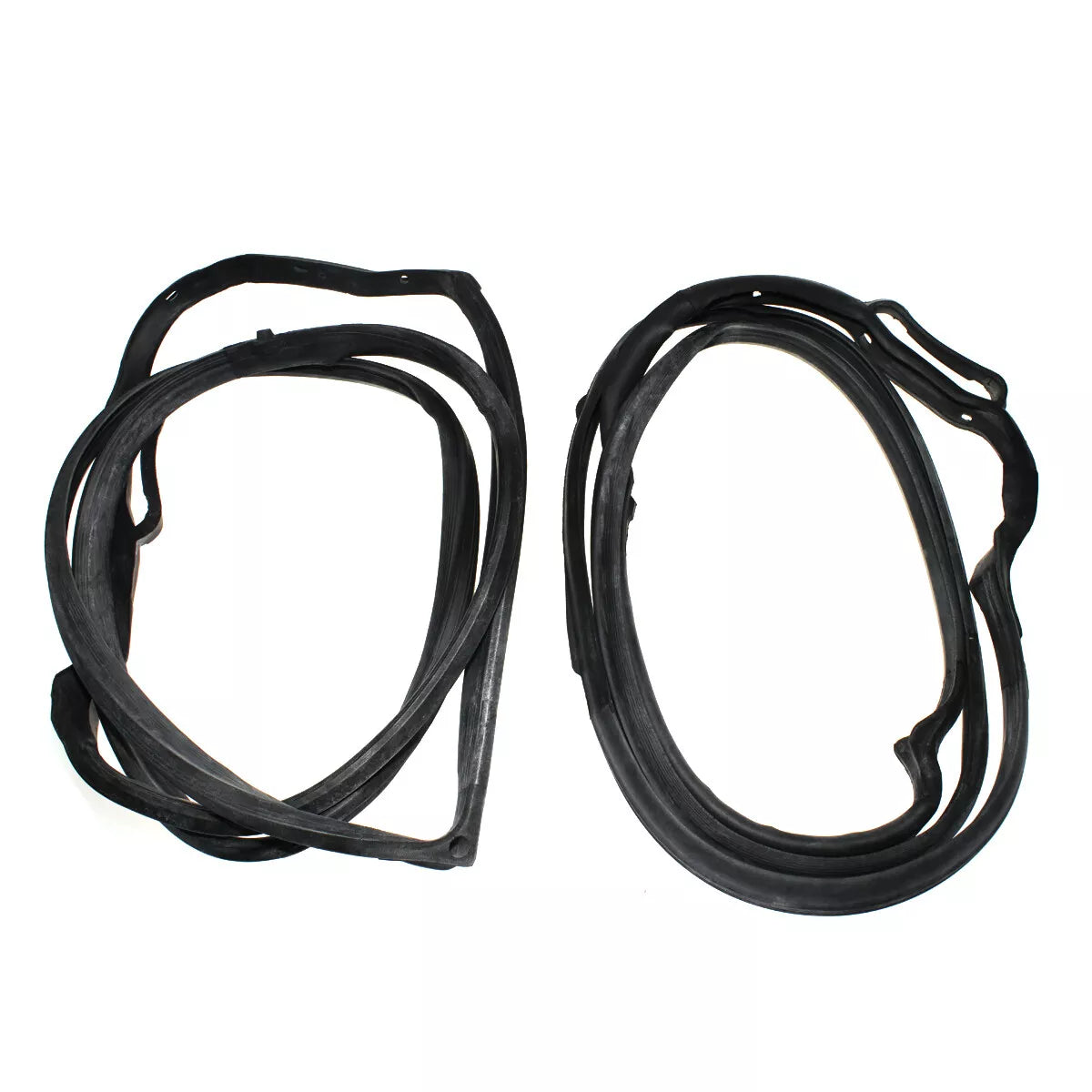 Rear Door Weatherstrip x2 for Mercedes-Benz W126 Sedan 280SE 300SE 500SE 560SE