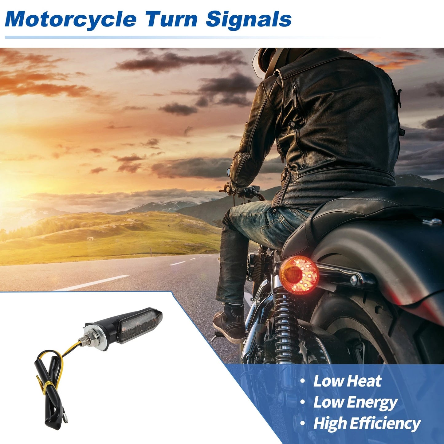Turn Signal Assembly for Motorcycle