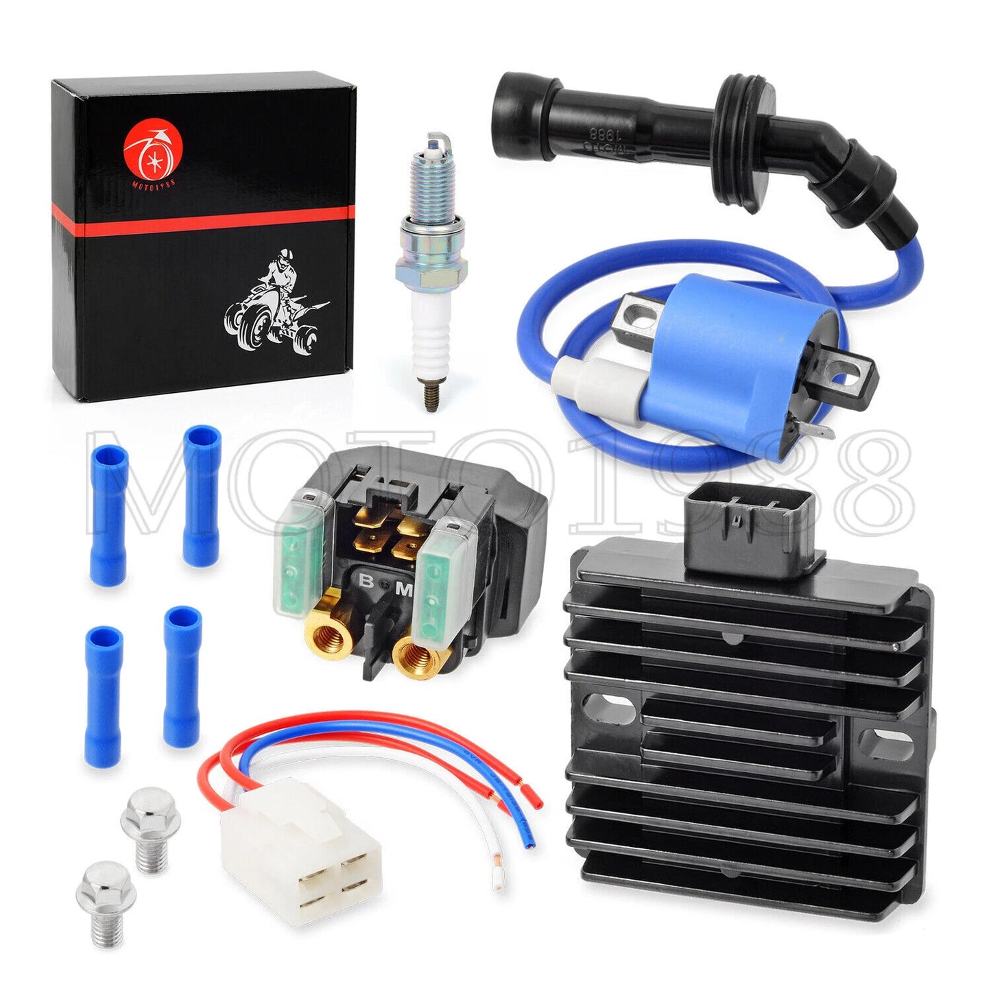 Ignition Coil Regulator Starter Solenoid Relay for YAMAHA Grizzly 660 (2002-2008)