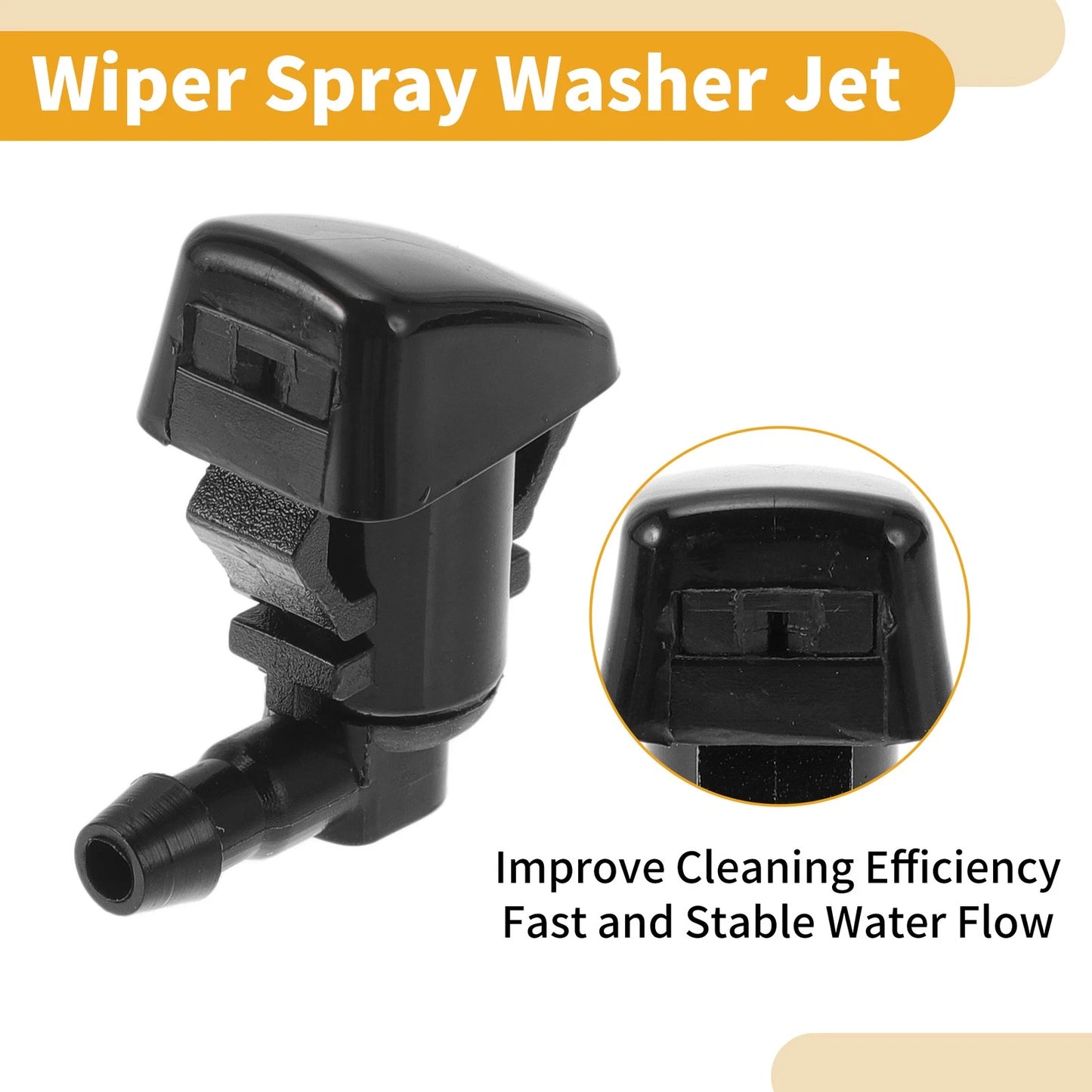 Windshield Washer Nozzle Kit for Ford Edge (2011-2014) with Gaskets