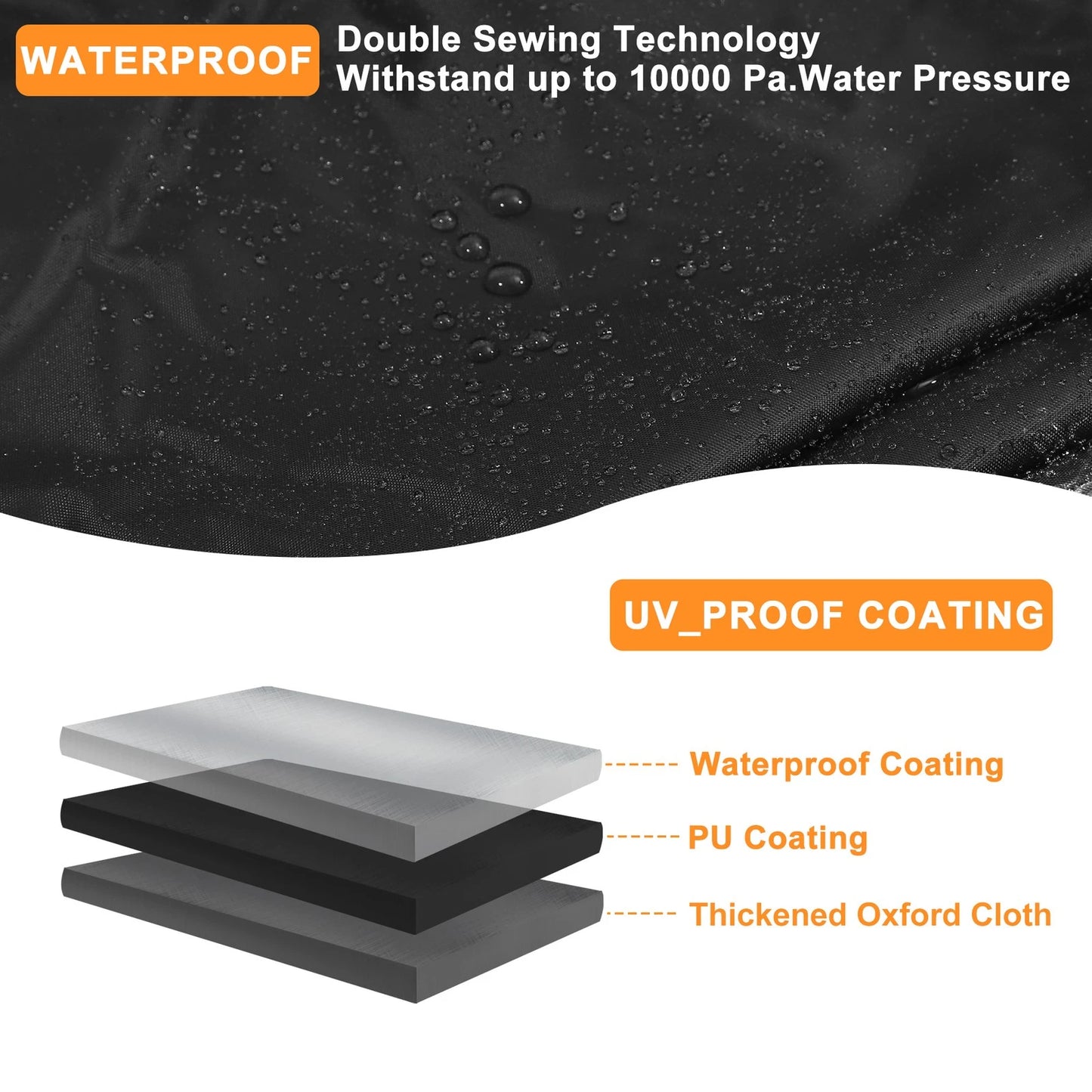 Waterproof ATV Cover 210D-PU for Honda Fourtrax Rancher