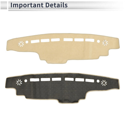 Dashboard Cover Mat for Suzuki Every DA17V/DA17W (2015-2023) Beige