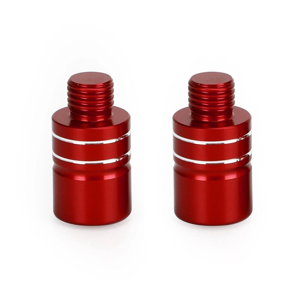 M10 Mirror Thread Cover Caps Red for BMW R 1200 1250 GS LC/Adv (2013-2021)