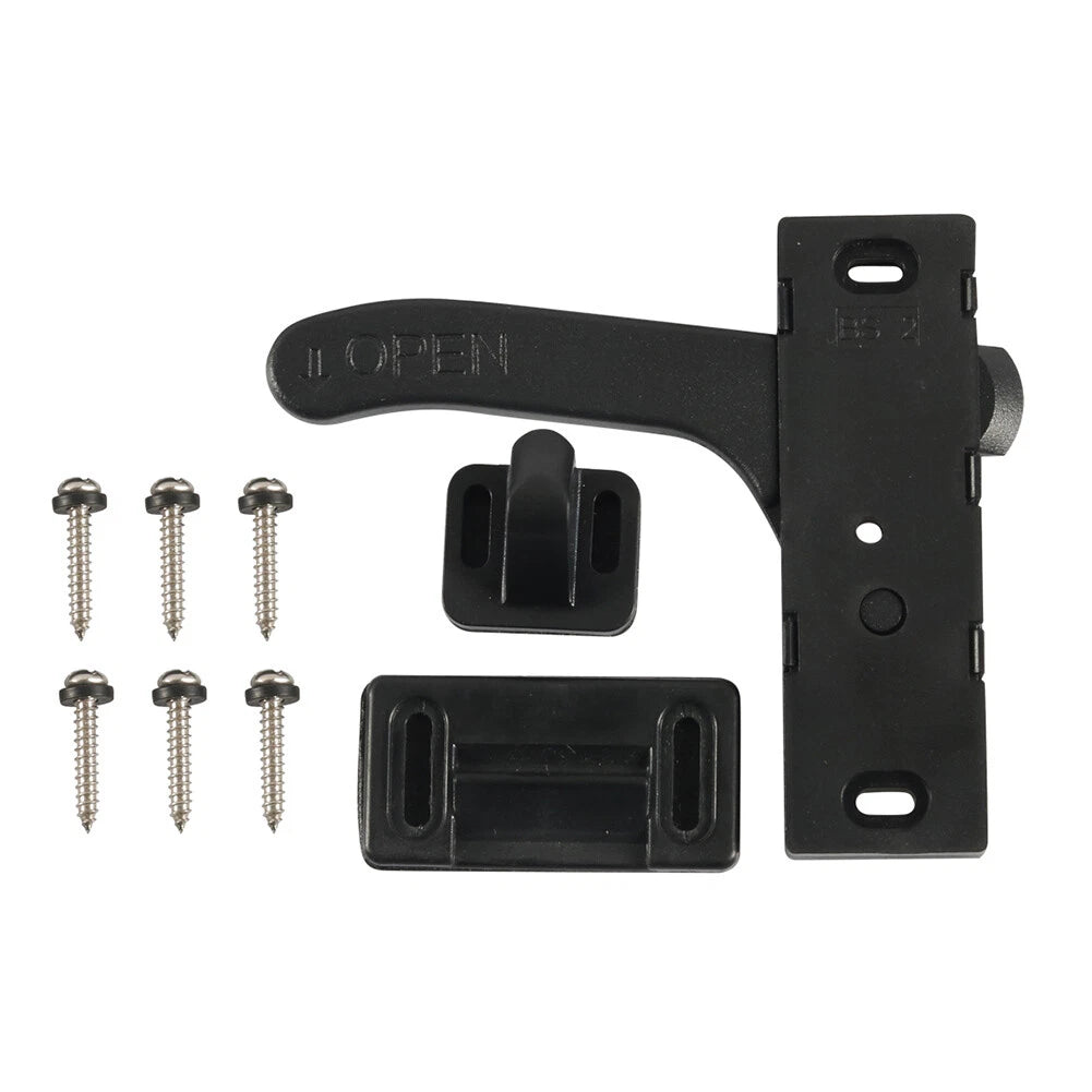 RV Screen Door Latch Handle Kit for Universal Camper Motorhome