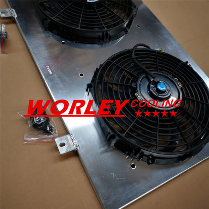 Aluminum Shroud + Fan for Nissan Patrol GQ Safari 2.8 & 4.2L Diesel (1988-1997)