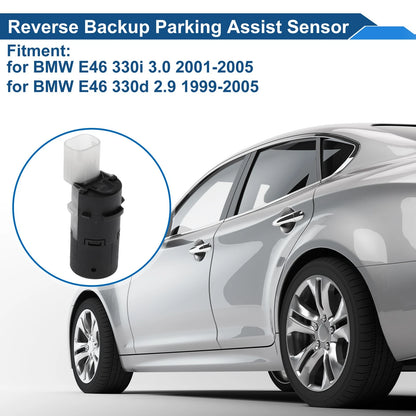 Reverse Backup Parking Sensor for BMW E46 330i Black (2001-2005)