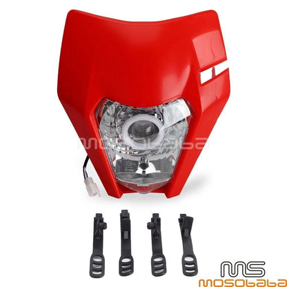 LED Headlight Fairing for Honda CRF250F CRF450R CRF250R XR400 (2017-2023)