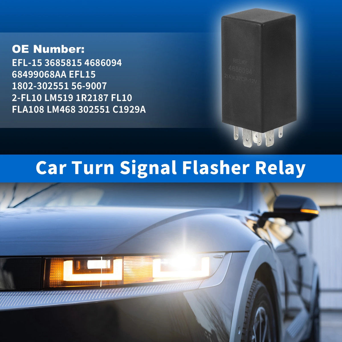 LED Turn Signal Flasher Relay for Jeep Grand Cherokee (1999-2004)