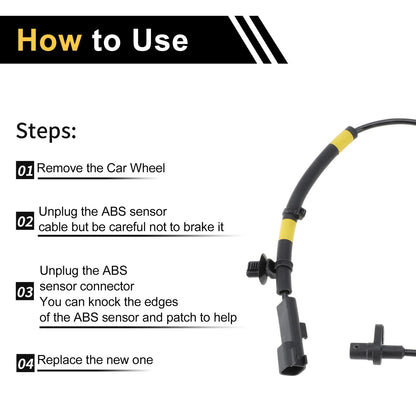 ABS Wheel Speed Sensor for Ford Edge (2015-2016)