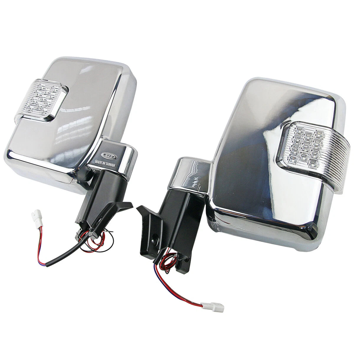 Chrome Electric Door Side Mirror w/ LED for Toyota Land Cruiser 70 (1984-)