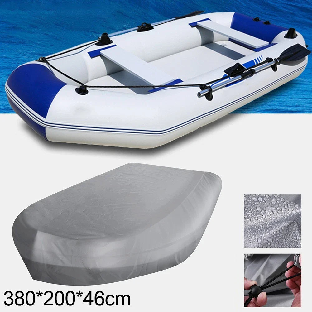 Adjustable Drawstring Inflatable Boat Cover Waterproof 210D Oxford