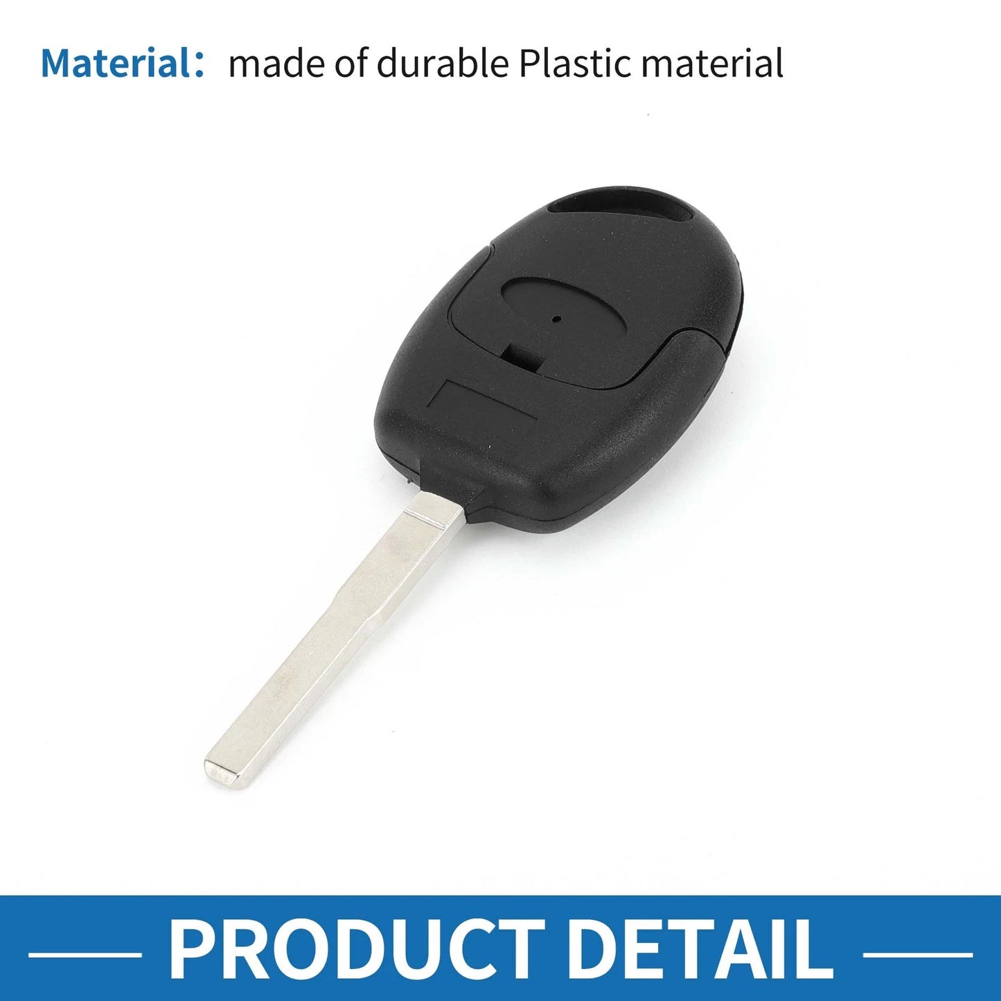 3 x Keyless Entry Remote Fob Shell Case for Ford C-Max (2004-2010)