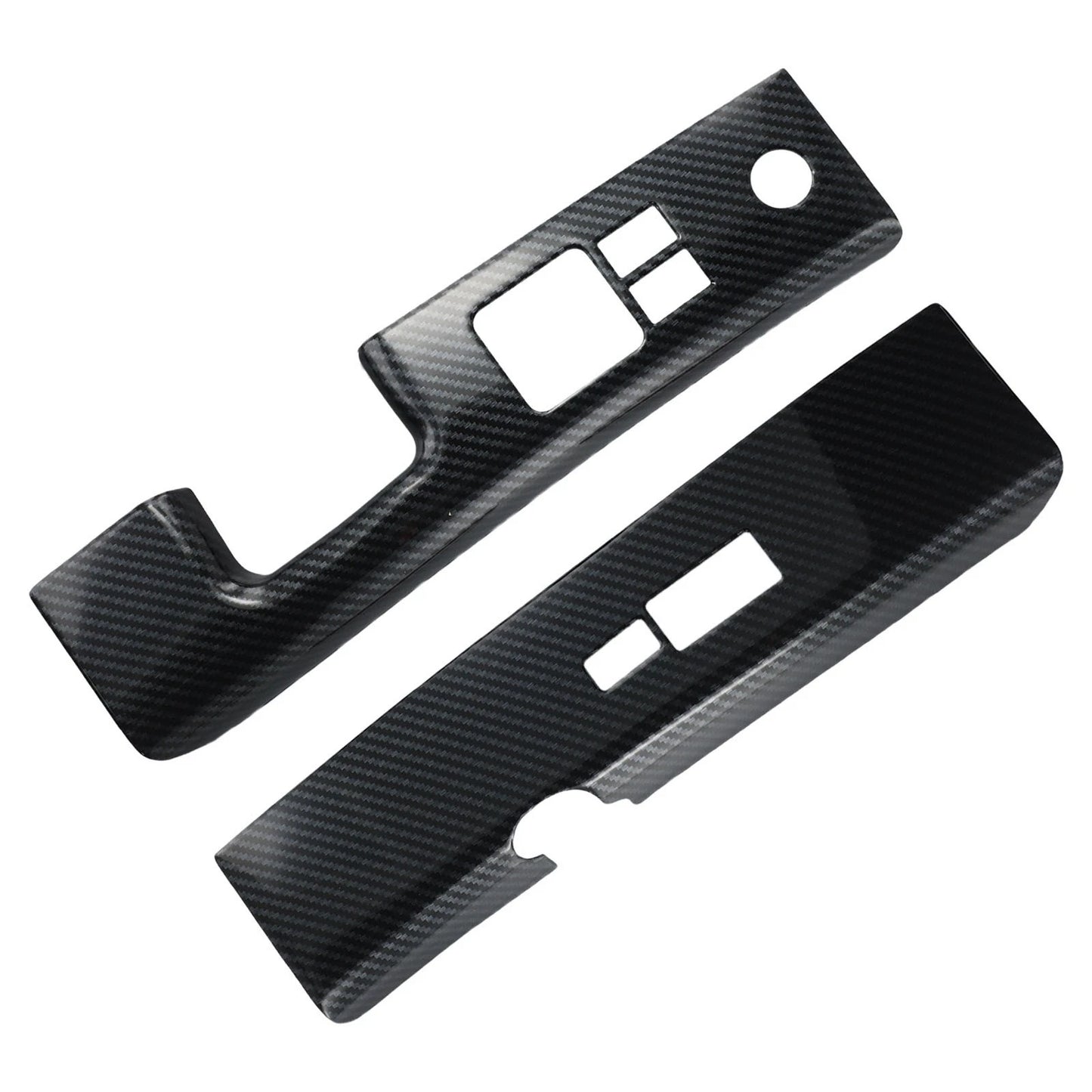 Carbon Fiber Car Interior Glass Switch Covers ABS for Nissan 350Z (2006–2008)