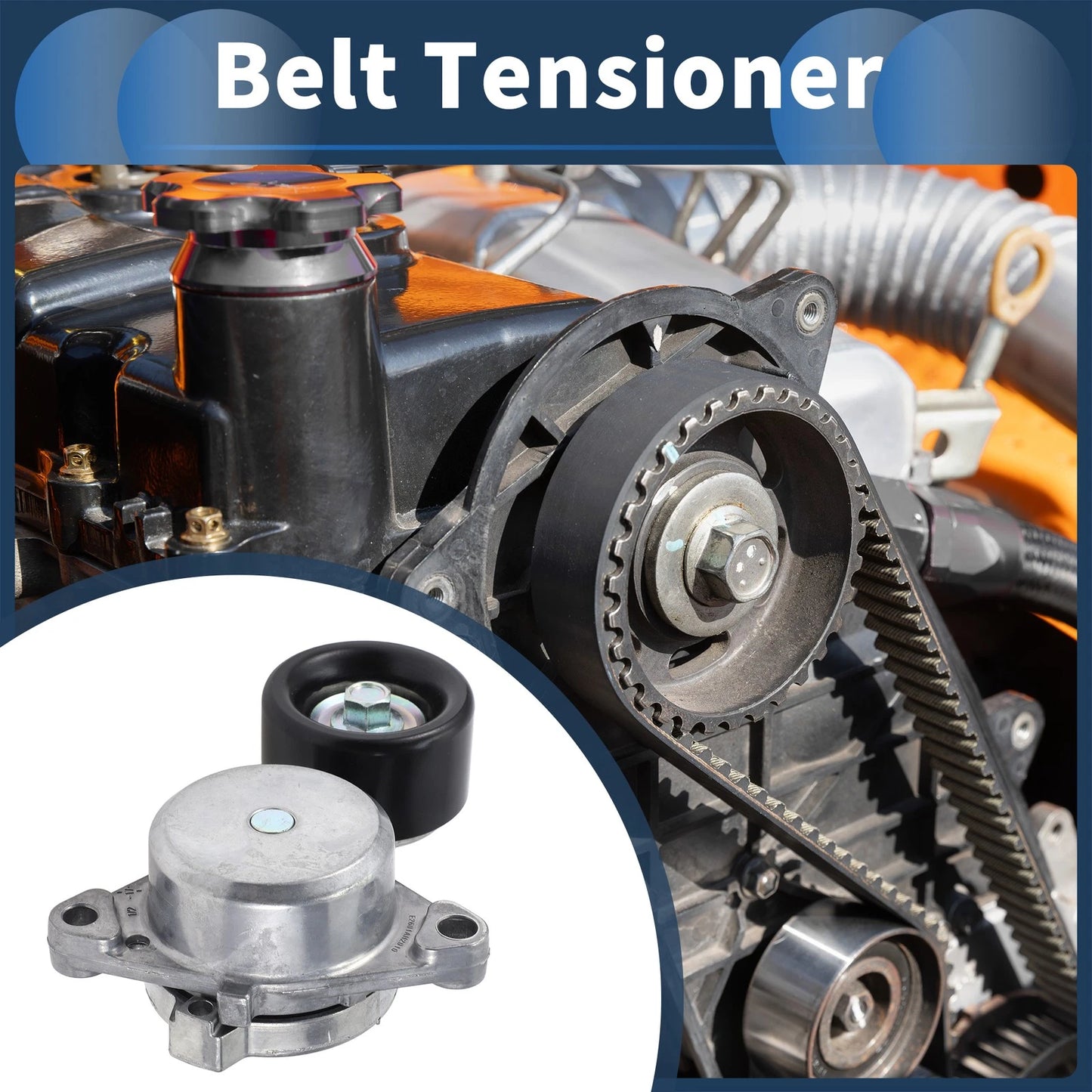 Belt Tensioner for Honda Civic (2016-2024) - Metal 1 Pc