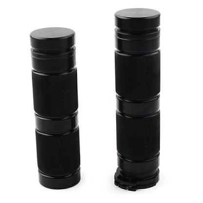 1" Black Handlebar Grips for Harley Sportster VRSC XL883 XL1200 (2004-2023)