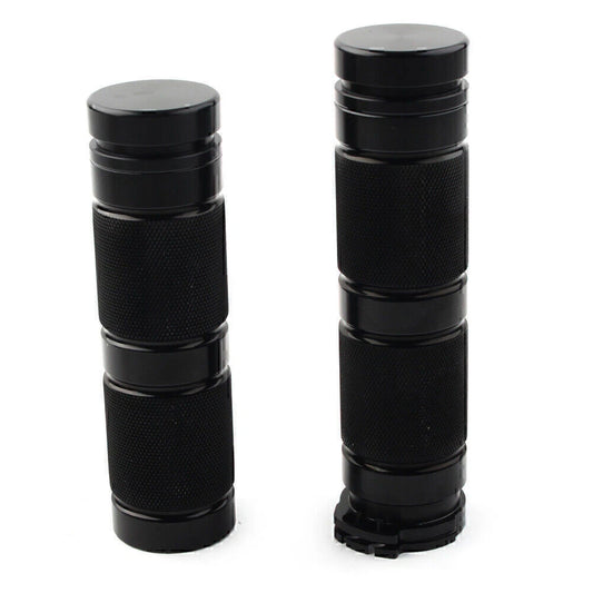 1" Black Handlebar Grips for Harley Sportster VRSC XL883 XL1200 (2004-2023)