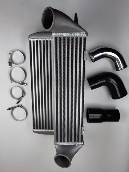 7.5'' Stepped Aluminum Intercooler Silicone Clamp Piping for BMW 135i 335i 335xi