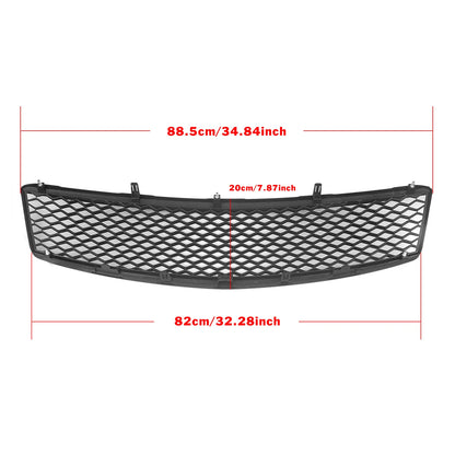 1x Front Grille Mesh for Infiniti G35 G37 (2007-2009) Gloss Black
