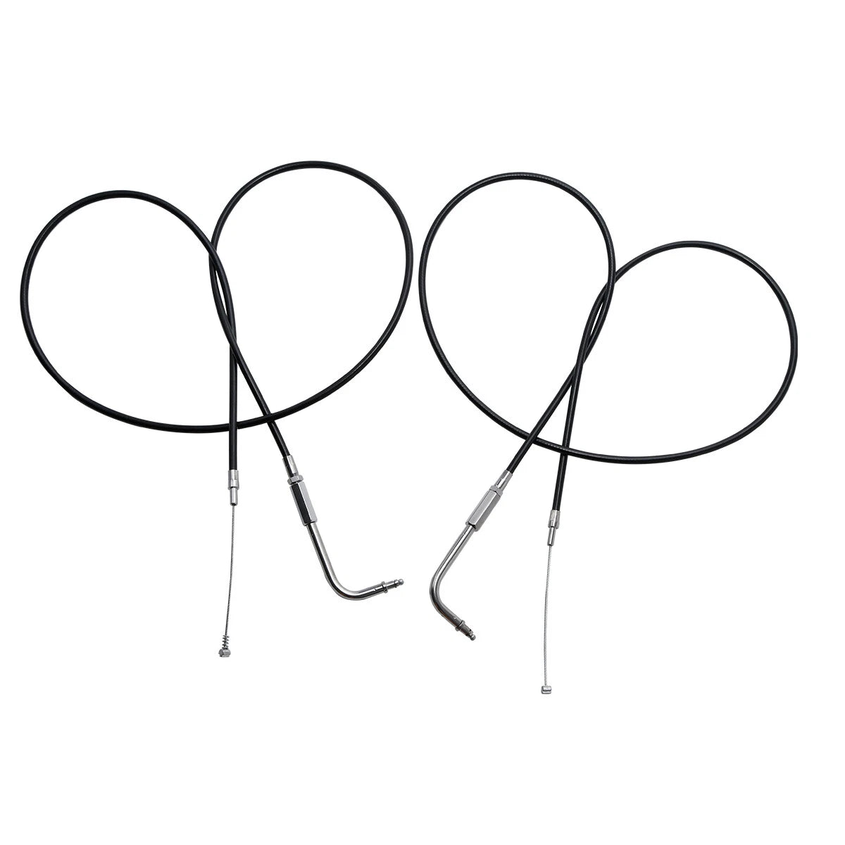 Throttle Cables 130cm for Harley Sportster XL883 XL1200 (2004-2023)