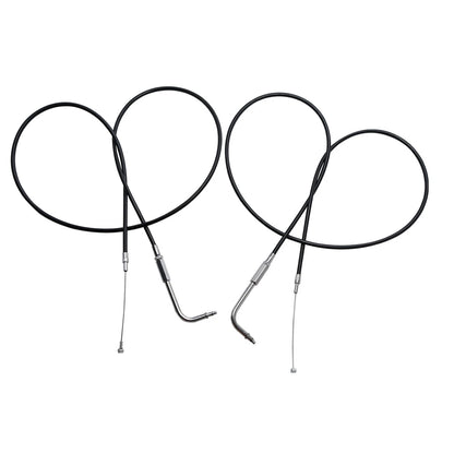 Throttle Cables 130cm for Harley Sportster XL883 XL1200 (2004-2023)