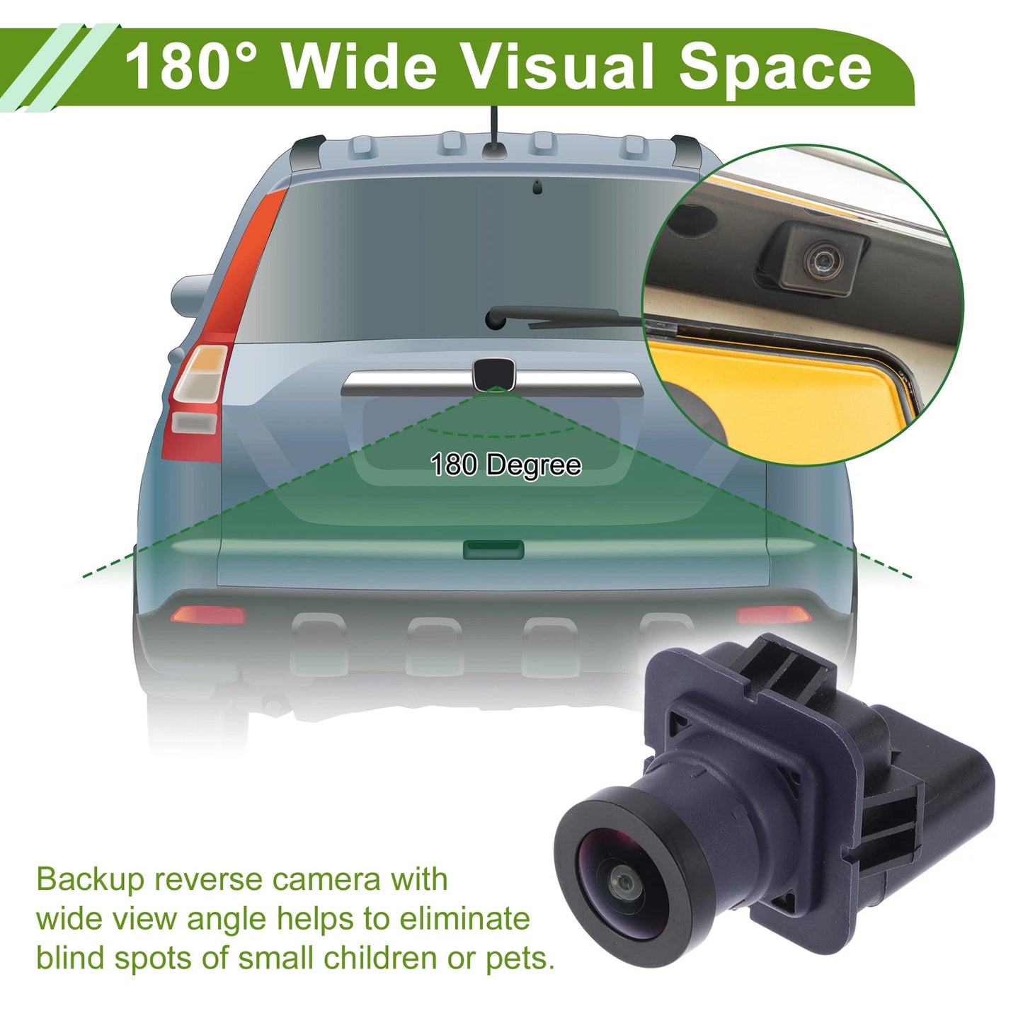 Rear View Backup Camera 120-180�� for Ford F-150 (2011-2014)