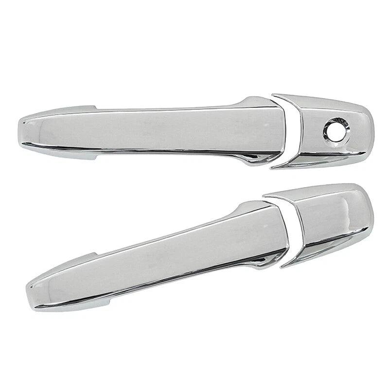 Silver Exterior Door Handle Cover Trim for Ford Mustang (2004-2014)