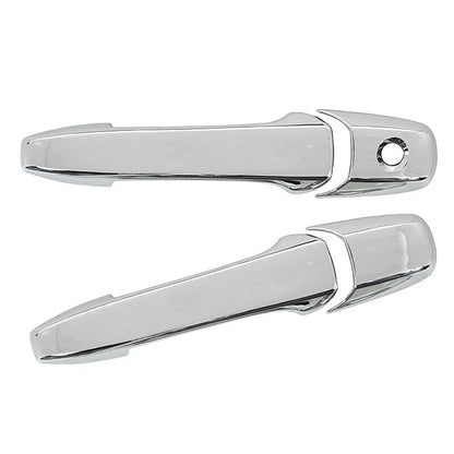 Silver Exterior Door Handle Cover Trim for Ford Mustang (2004-2014)