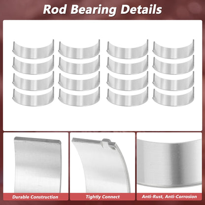 16 x Connecting Rod Bearing Set for Chrysler 300 Dodge