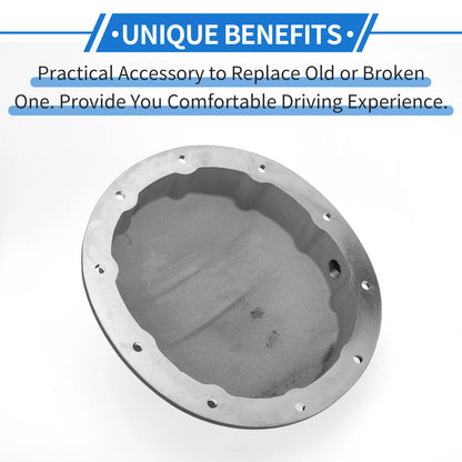 Differential Cover with Gasket for Chevy GM Intermediates Black 8.5in 8.6in