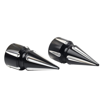 Front Axle Cap Nut Cover 3.6" for Harley Softail, Dyna, Street (2007-2023)