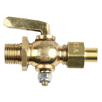 Brass Petcock Fuel Tap 18 14 for Vintage Motorcycles