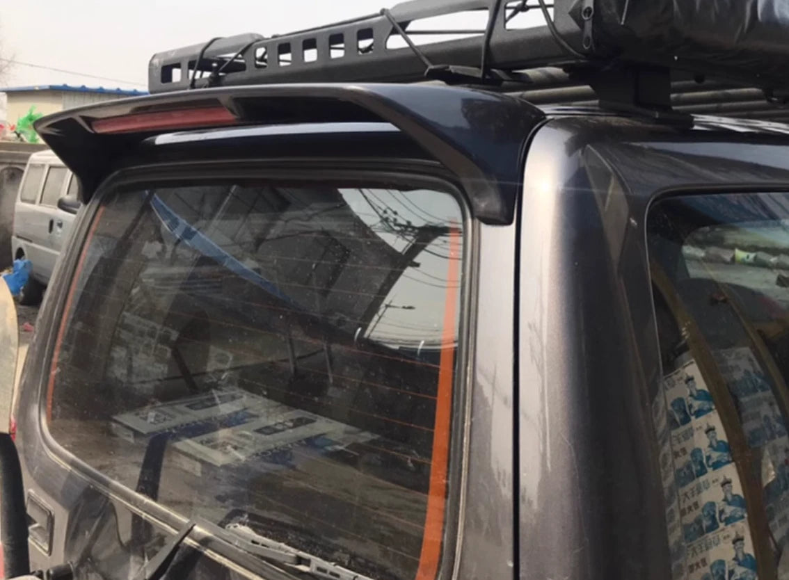 Rear Trunk Spoiler Wing with Light for Suzuki Jimny 2007-2018 Glossy Black