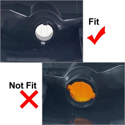 Right Door Wing Mirror Indicator Lens Light Housing for Ford Transit (2014-2021)