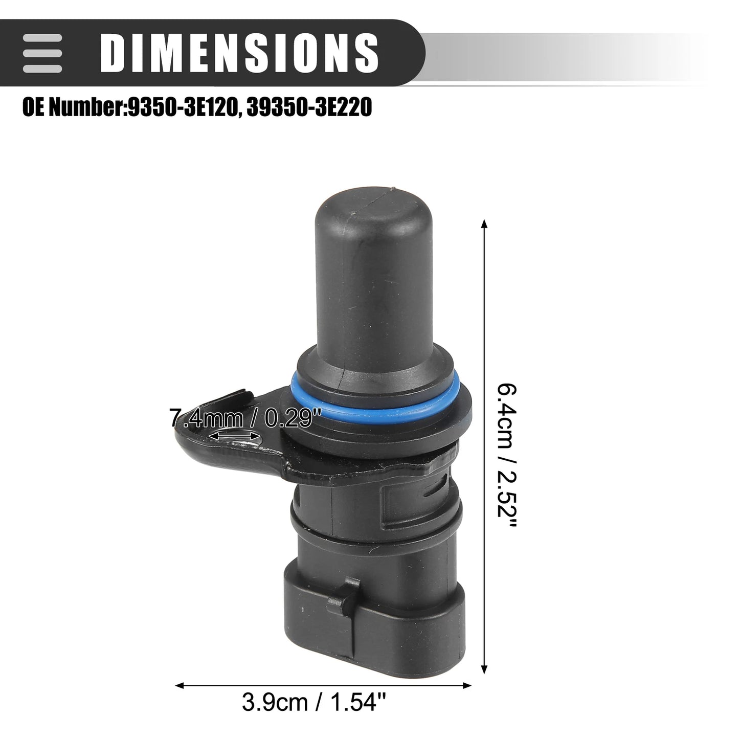 Camshaft Position Sensor for Hyundai Santa Fe, KIA Magentis (2001-2006)